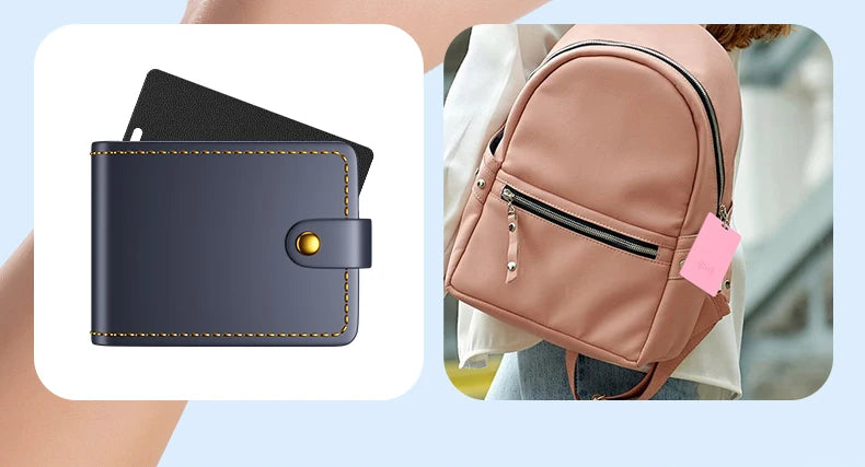 Ultra Slim Tracking Card Wallet Anti-Loss Gps Tracker Smart Location Tag for Iphone Find My App Wireless Charge Ipx6 Waterproof